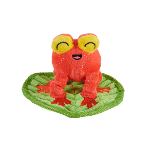 Tiana Tomato Frog Plush Tug Dog Toy