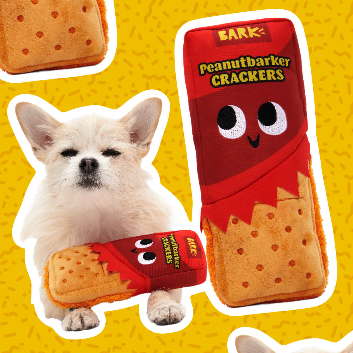 Junk Food Club. Plush Monthly Dog Toys - Image 3