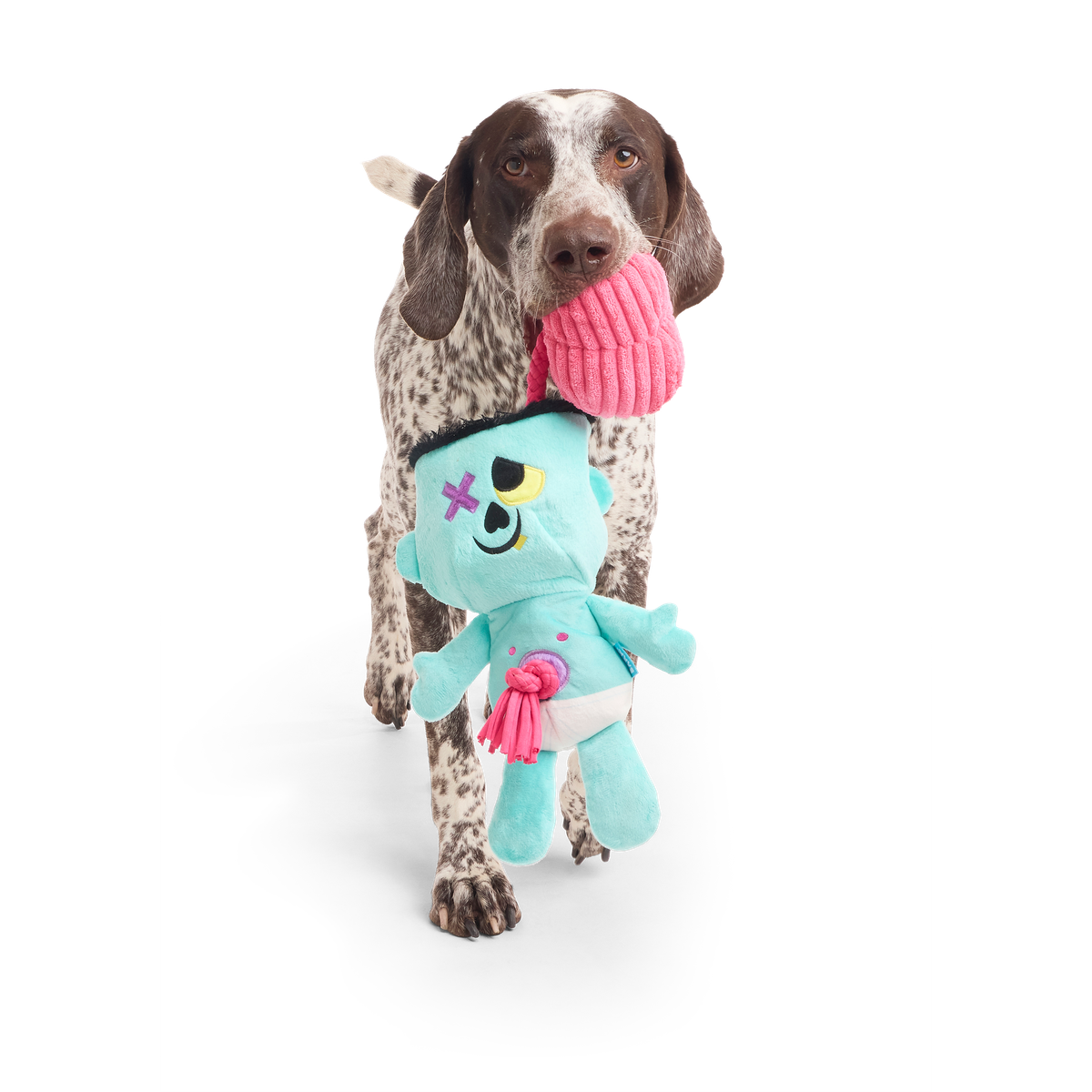Ghoul-Ghoul Ga-Ga Plush Tug Dog Toy - Image 2