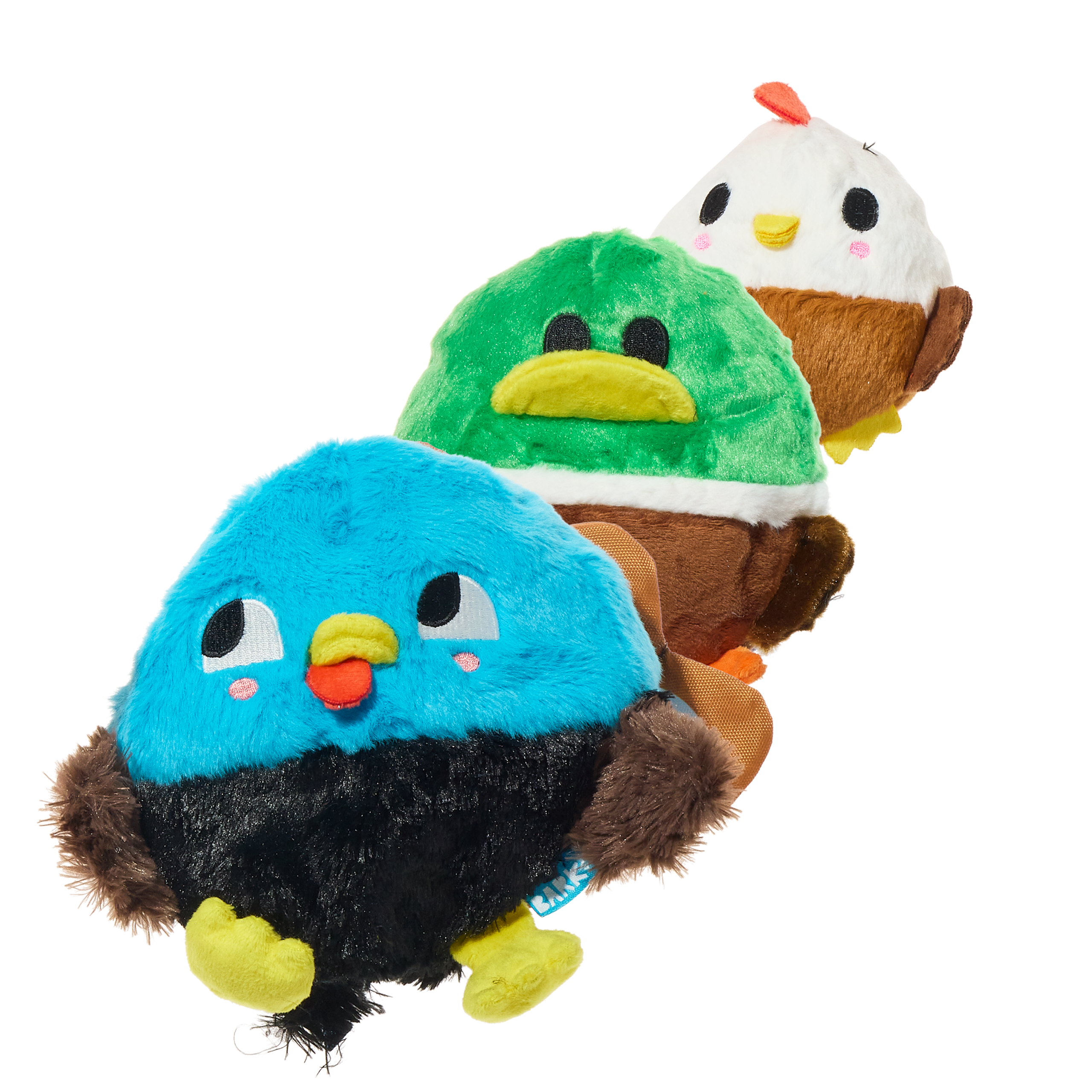 The Pecking Order Plush Multi-Part Dog Toy