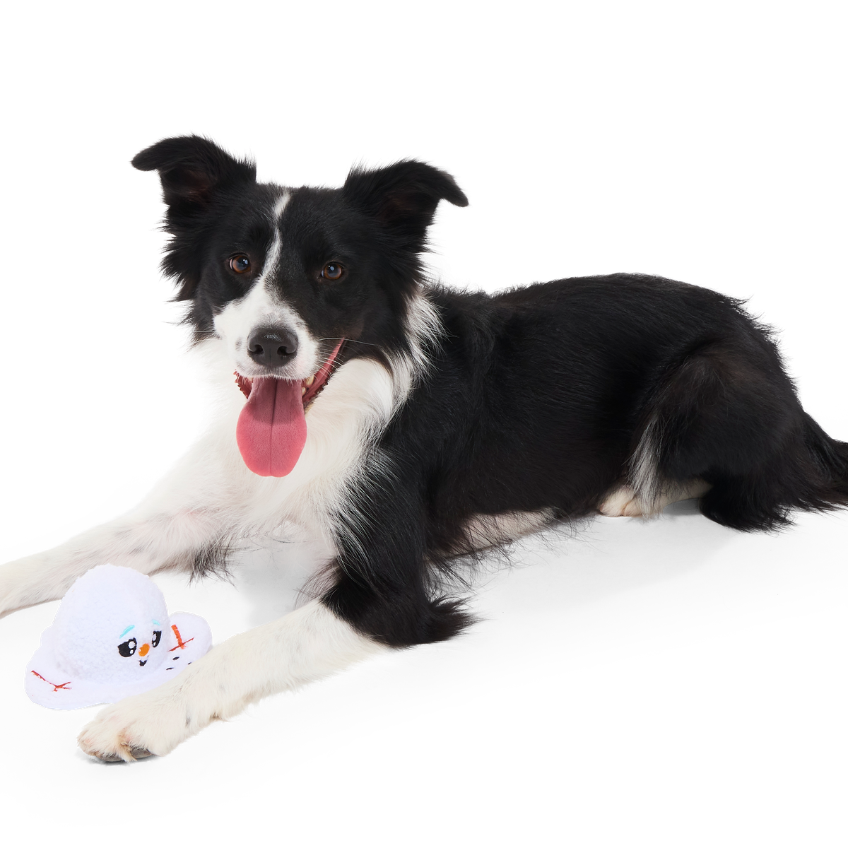 Slushy The Snowman Durable Super Chewer 2-in-1 Rip and Reveal Dog Toy - Image 6