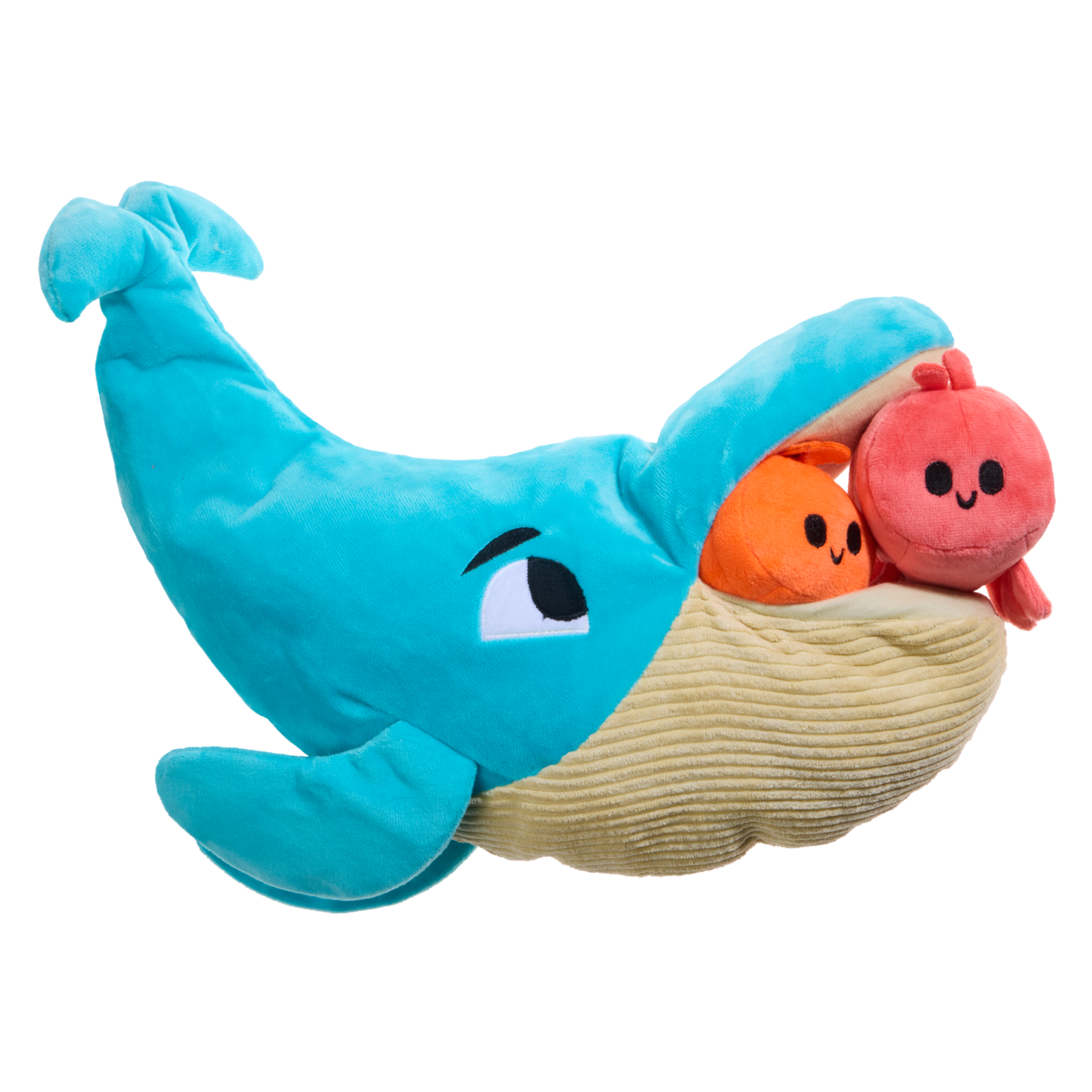 Hungry Hungry Humpback Plush Extra-Large + Multi-Part + Enrichment Dog Toy - Image 7