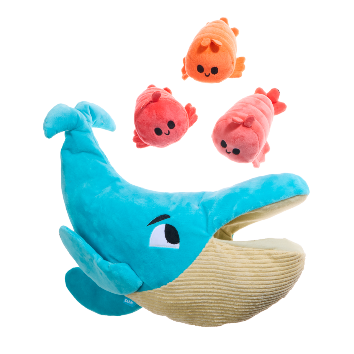 Hungry Hungry Humpback Plush Extra-Large + Multi-Part + Enrichment Dog Toy - Image 5