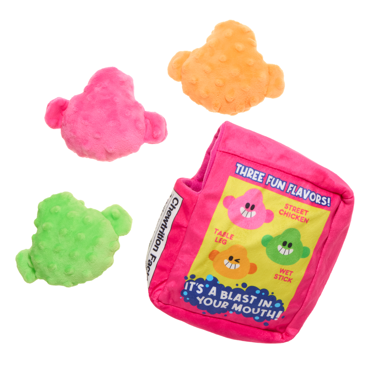 Dorks Plush Multi-Part + Enrichment Dog Toy - Image 8