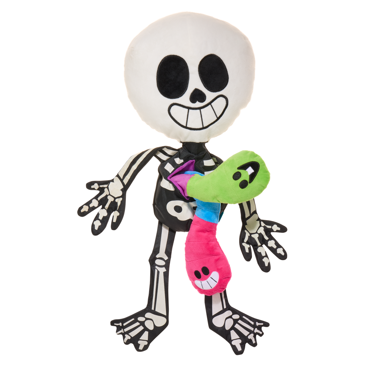 Skeleton Gnawtopsy Plush XXL Multi-Part + Tug + Enrichment Dog Toy - Image 5