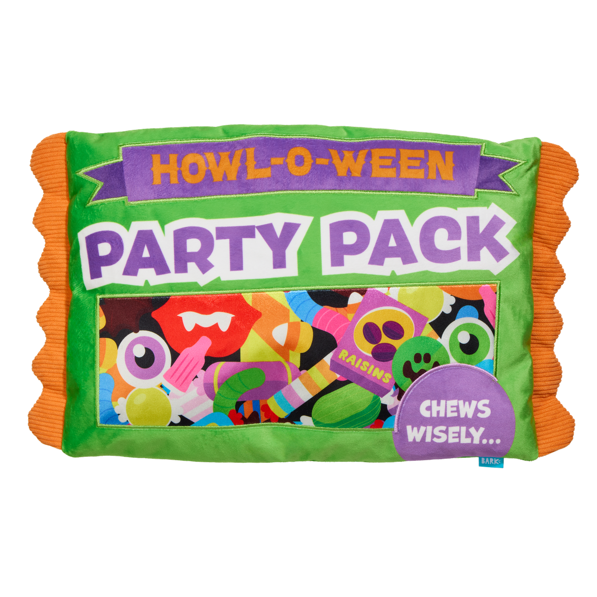 Chomp-Size Candy Pack Plush Extra-Large + 2-in-1 Dog Toy - Image 2