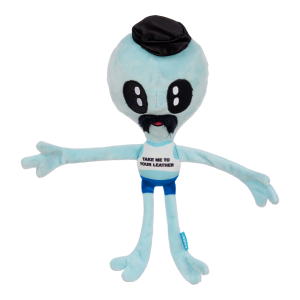 The Gaylien Plush Multi-Part + Tug Dog Toy