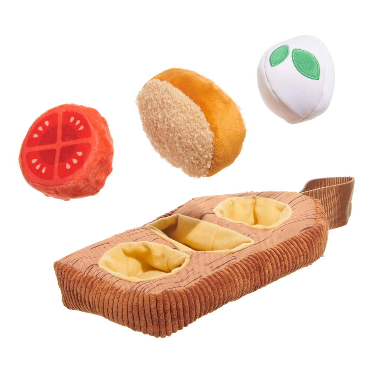 Antipawsto Board Plush Multi-Part + Enrichment Dog Toy - Image 2