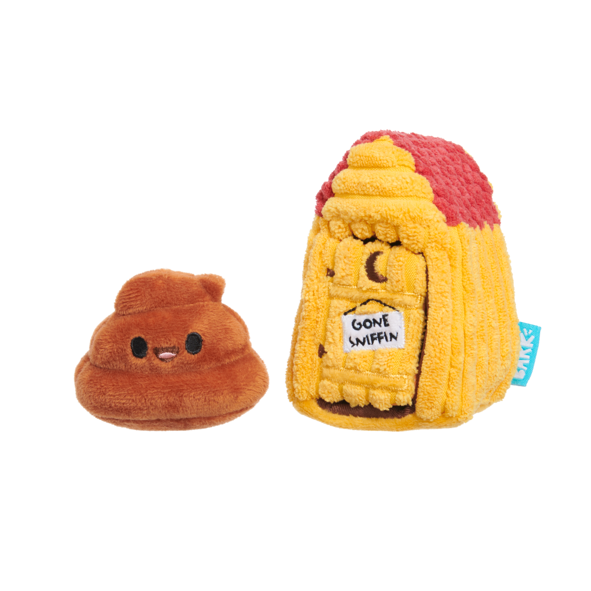 Turdbert's Snouthouse Plush Multi-Part + Enrichment Dog Toy