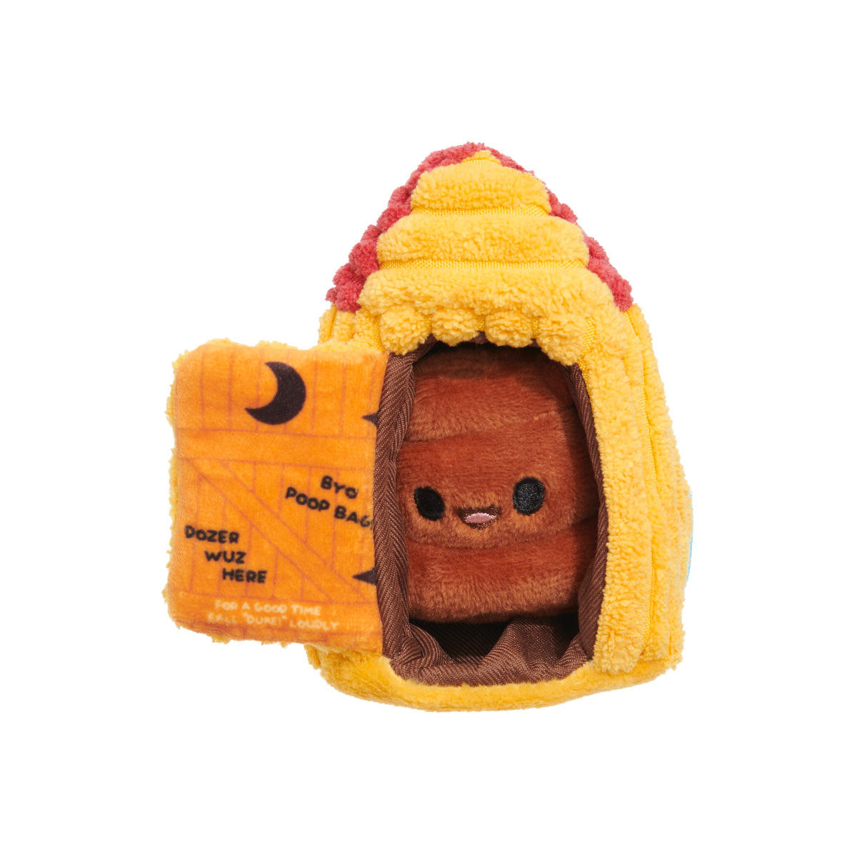 Turdbert's Snouthouse Plush Multi-Part + Enrichment Dog Toy - Image 8