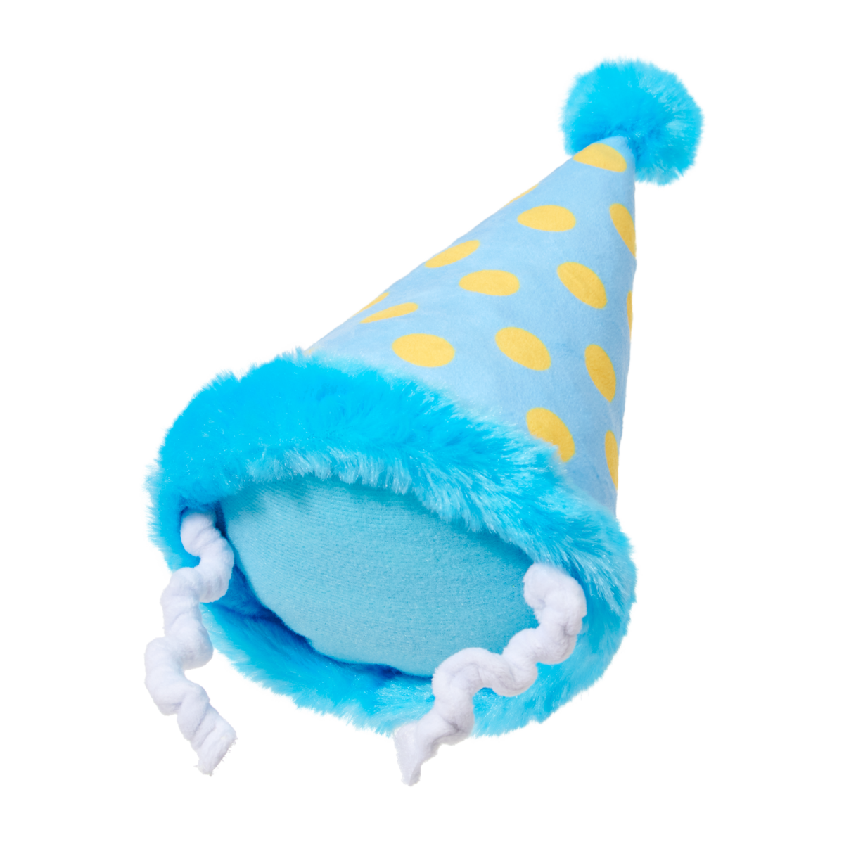 Party Hat Plush Wearable Dog Toy - Image 3