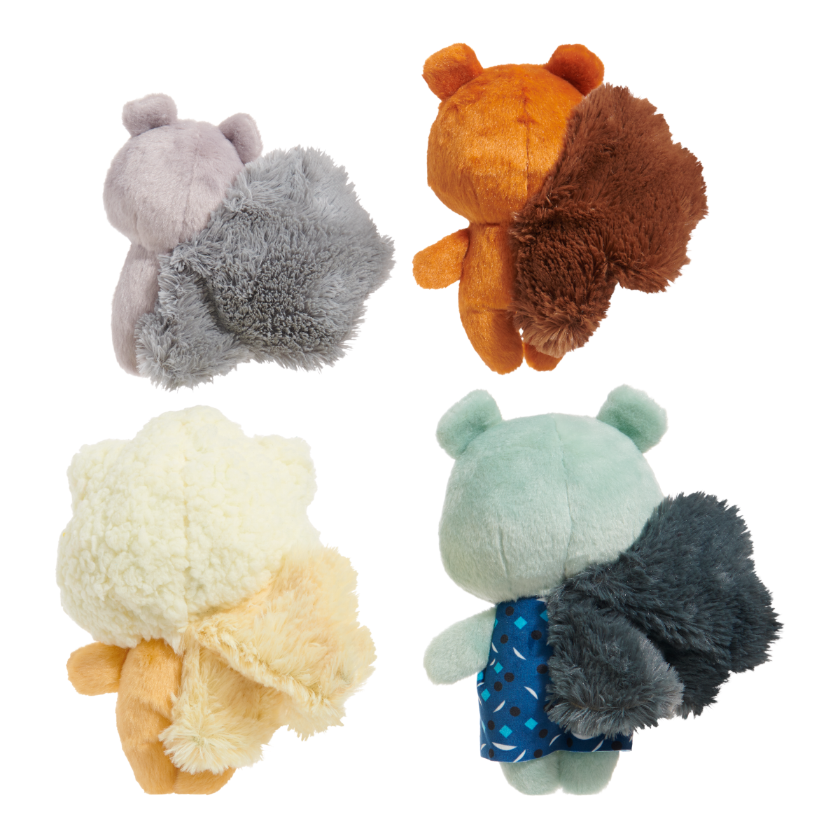 Golden Squirrels Plush Multi-Part Dog Toy - Image 7