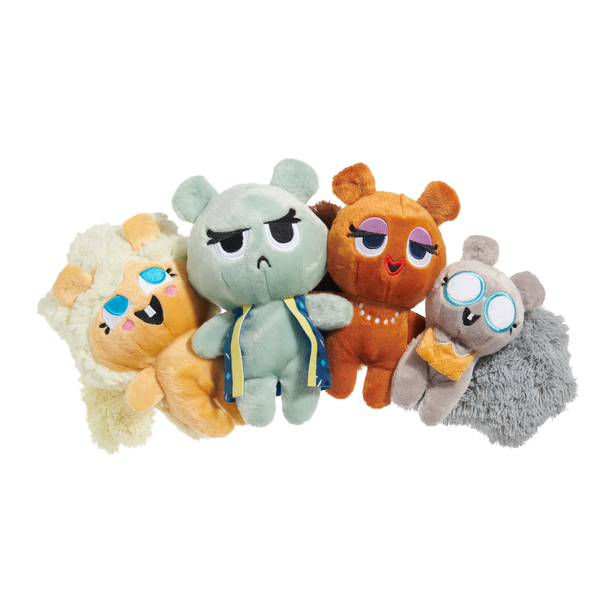Golden Squirrels Plush Multi-Part Dog Toy - Image 6