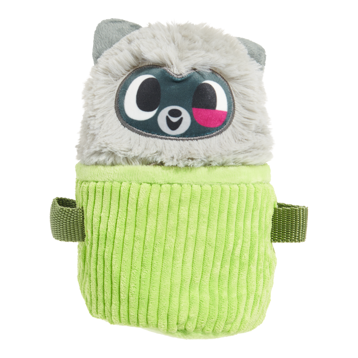Rickie Racoon the Trash Tycoon Plush Enrichment + Multi-Part Dog Toy - Image 2