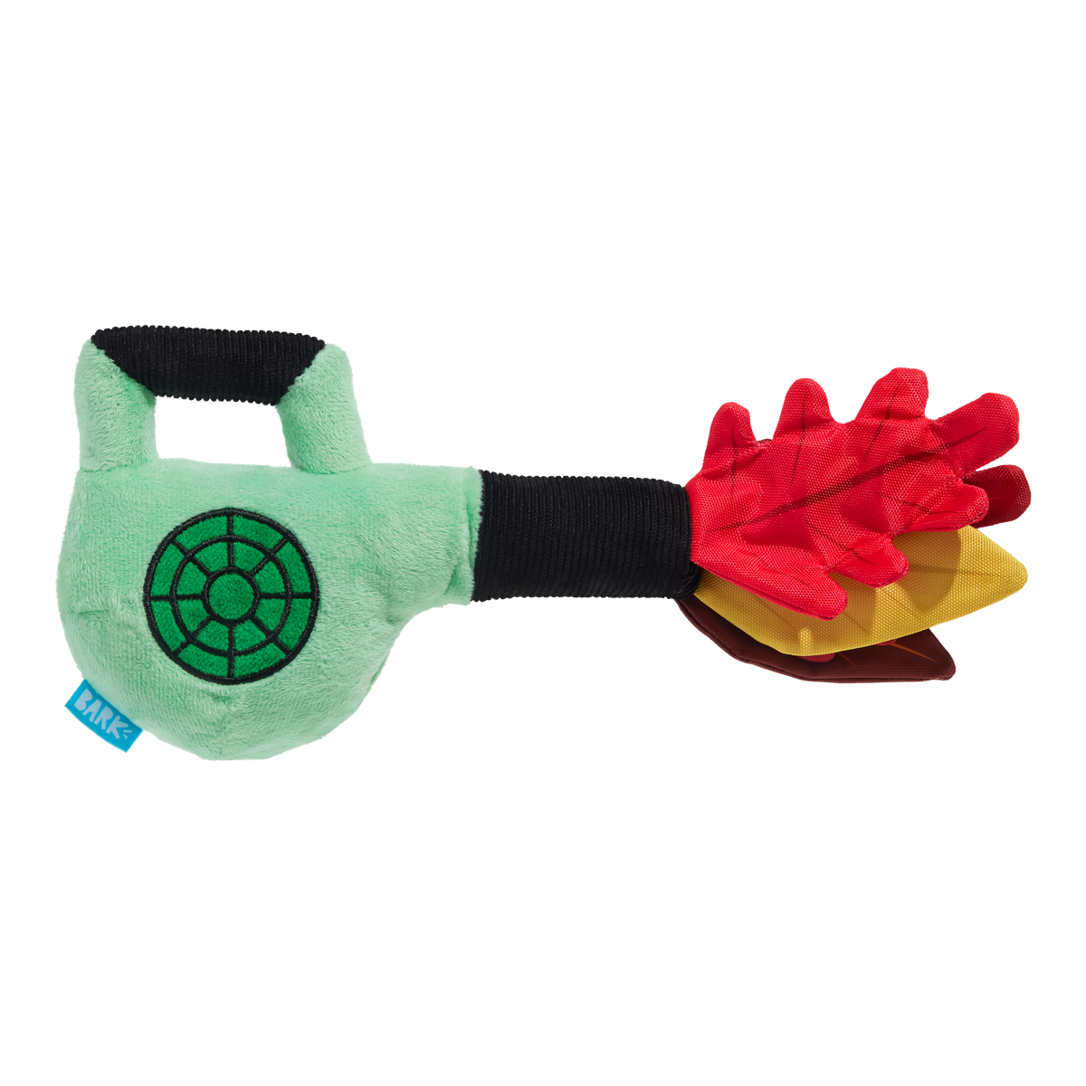 Leaf Blow-Wower Plush Tug Dog Toy