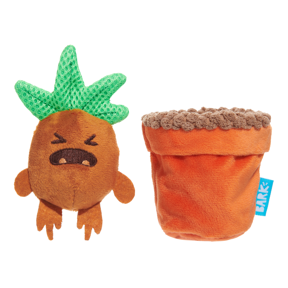 Mandrake™ Plush Tug + Multi-Part Dog Toy