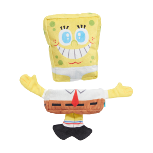 SpongeBob SquarePantsed Plush Multi-Part + Enrichment Dog Toy