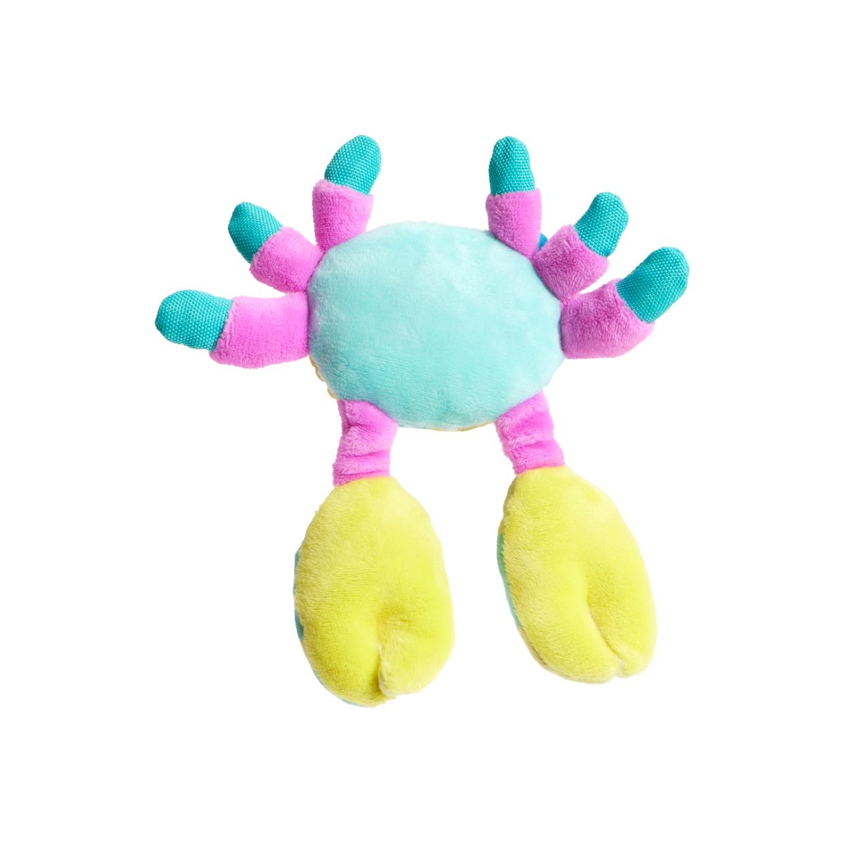 Moe The Mosaic Crab Plush Tug Dog Toy - Image 10