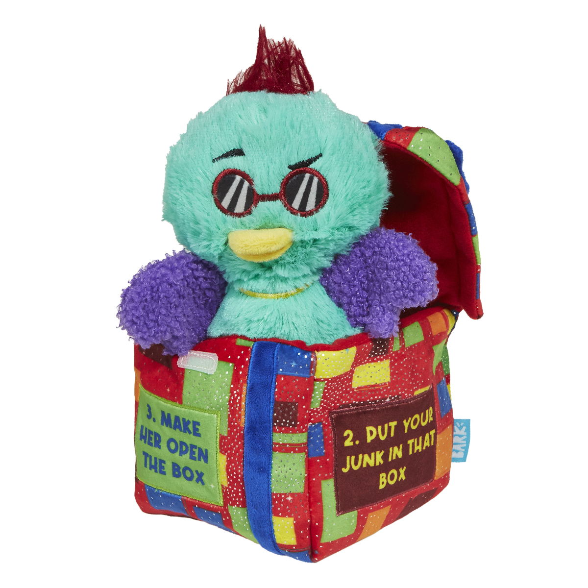 Saturday Night Live: Duck in A Box Plush Multi-Part + Enrichment Dog Toy - Image 9