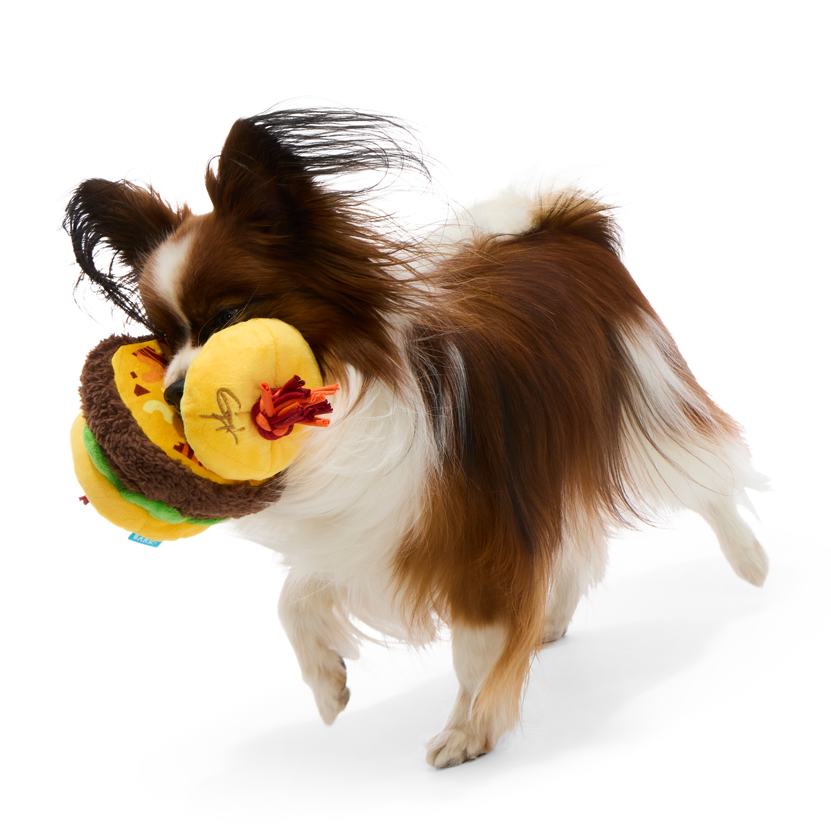 Barkin' Cheese Burger Plush Tug Dog Toy - Image 5