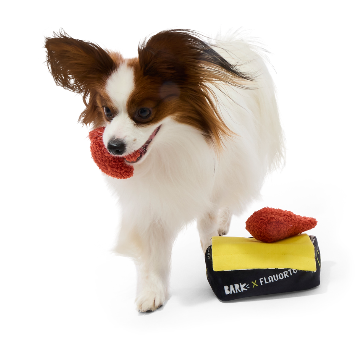 Flavgrrrtown Wings Plush Multi-Part + Enrichment Dog Toy - Image 3