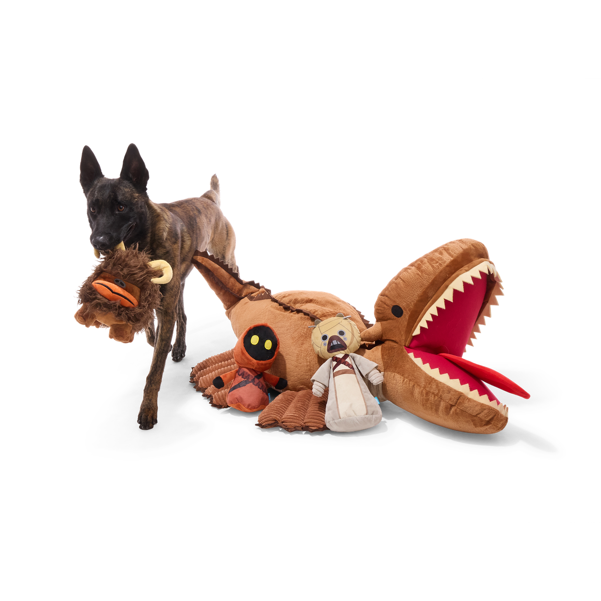 Krayt Dragon™ Plush XXXL Multi-Part + Enrichment Dog Toy - Image 2