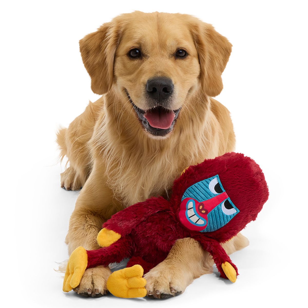 Babu Baboon Plush Extra-Large + Tug Dog Toy