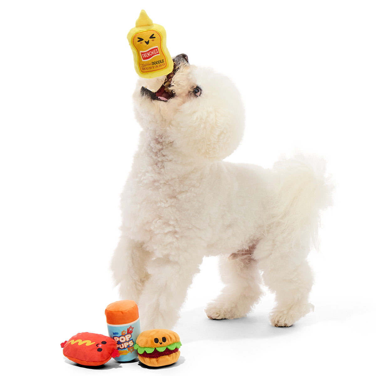 The Bark-B-Q Bunch Plush Multi-Part Dog Toy - Image 3