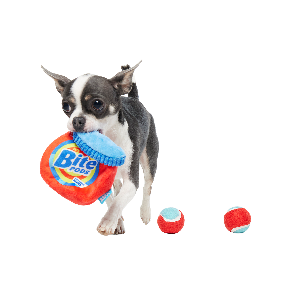 Bite Pods Plush Multi-Part + Fetch + Enrichment Dog Toy - Image 3