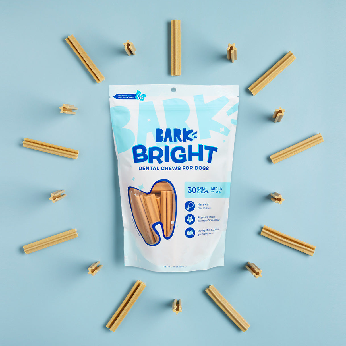 Bright Original Dental Chews. 30 Ct - Image 9