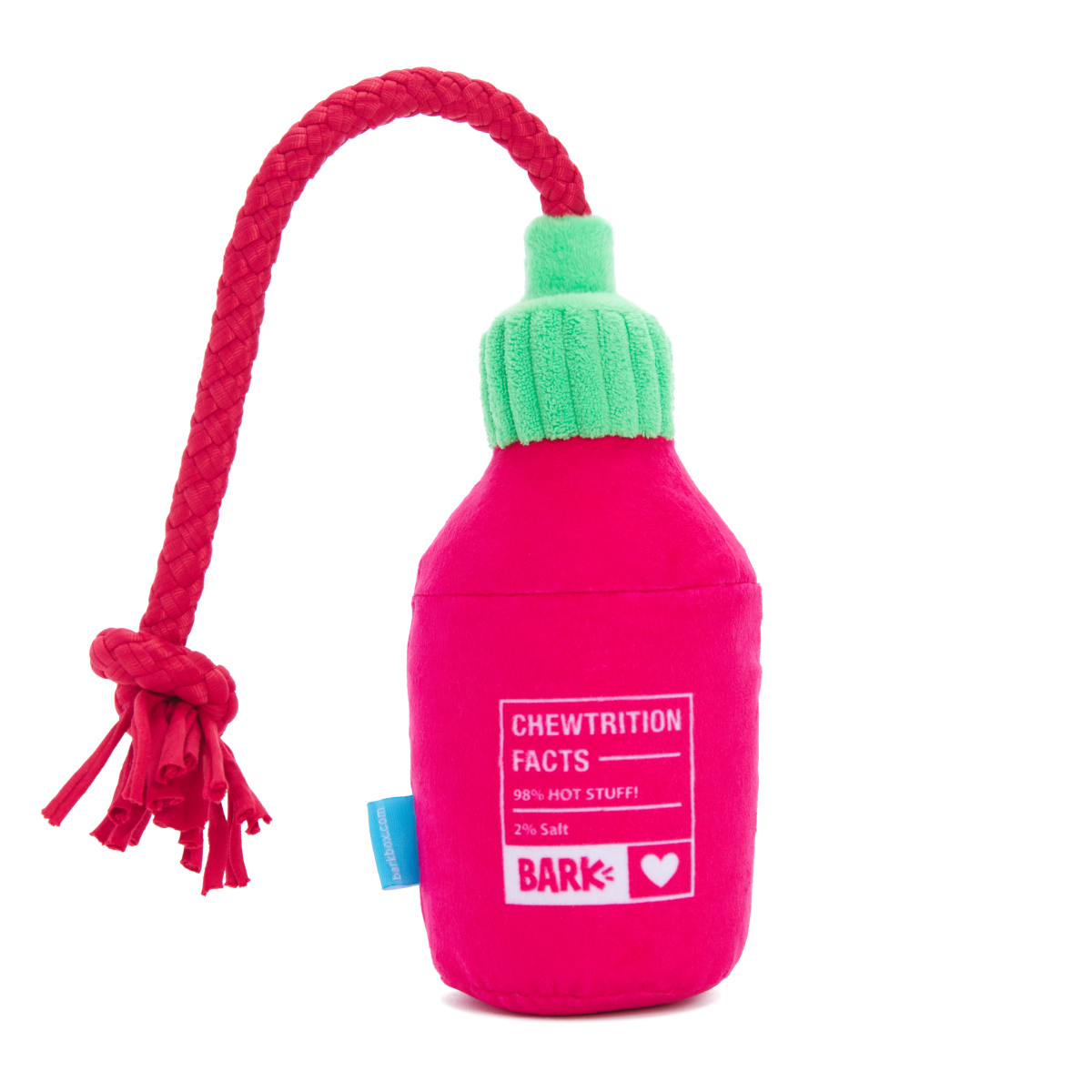 Hot Stuff Plush Tug Dog Toy - Image 7