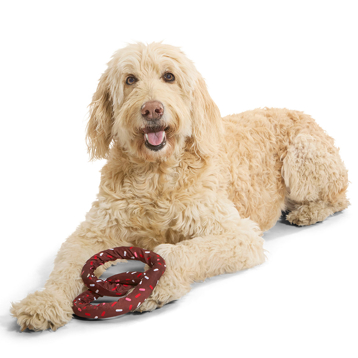 Chocolick Pretzel Plush Extra-Large + Tug Dog Toy - Image 5