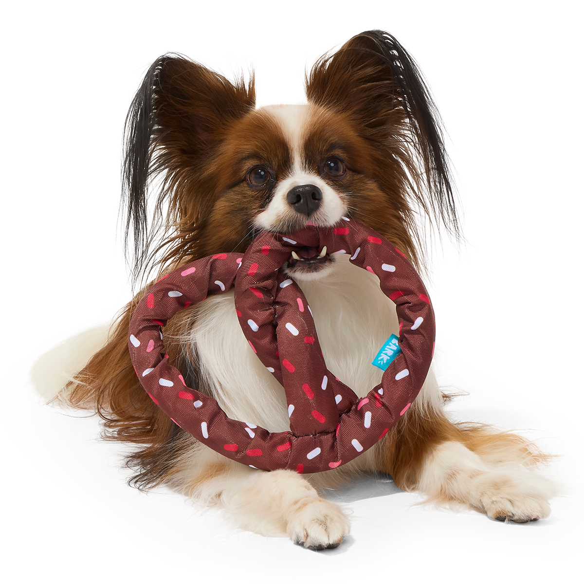 Chocolick Pretzel Plush Extra-Large + Tug Dog Toy