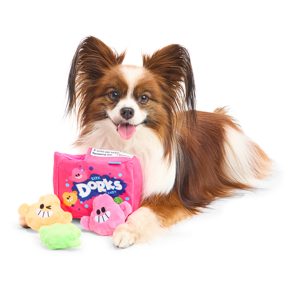 Dorks Plush Multi-Part + Enrichment Dog Toy - Image 2