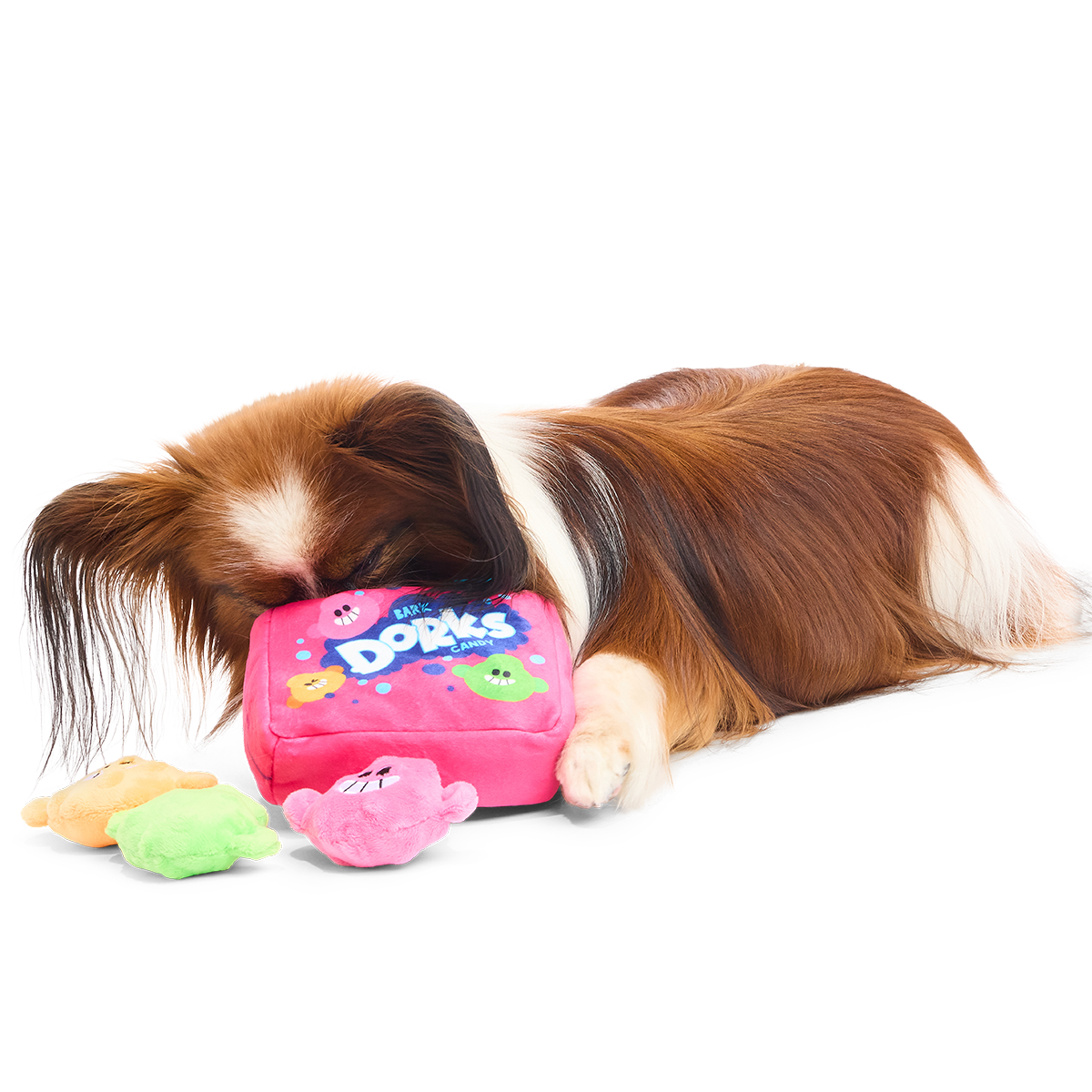 Dorks Plush Multi-Part + Enrichment Dog Toy - Image 5