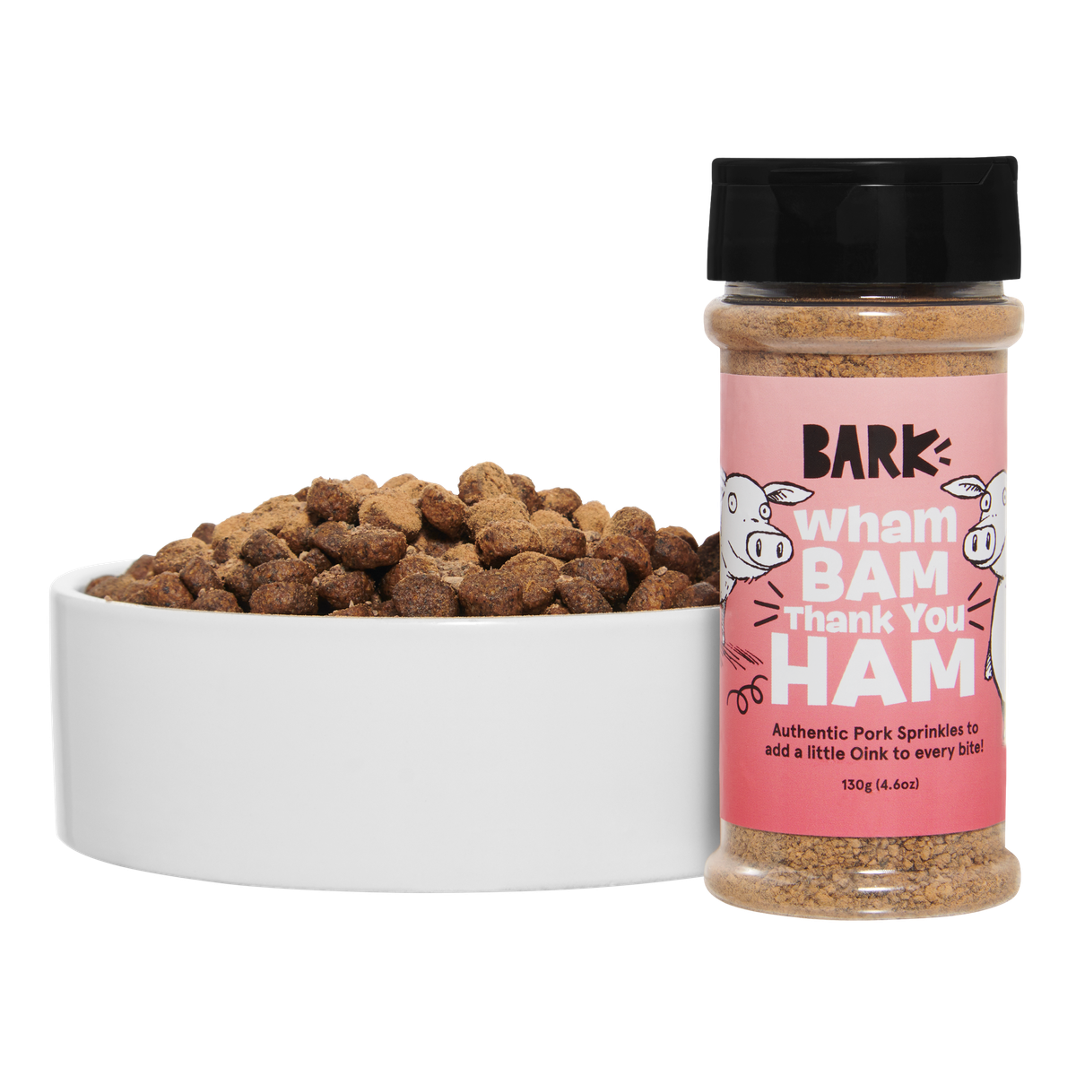 Wham Bam Thank You Ham Pork Dog Food Meal Topper. 4.6 oz - Image 2