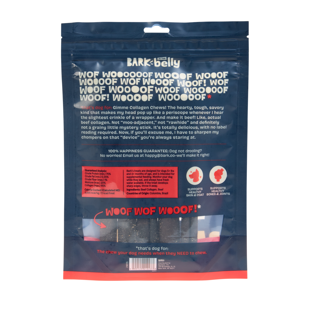 Beef Collagen Dog Chews. 5 Ct - Image 7