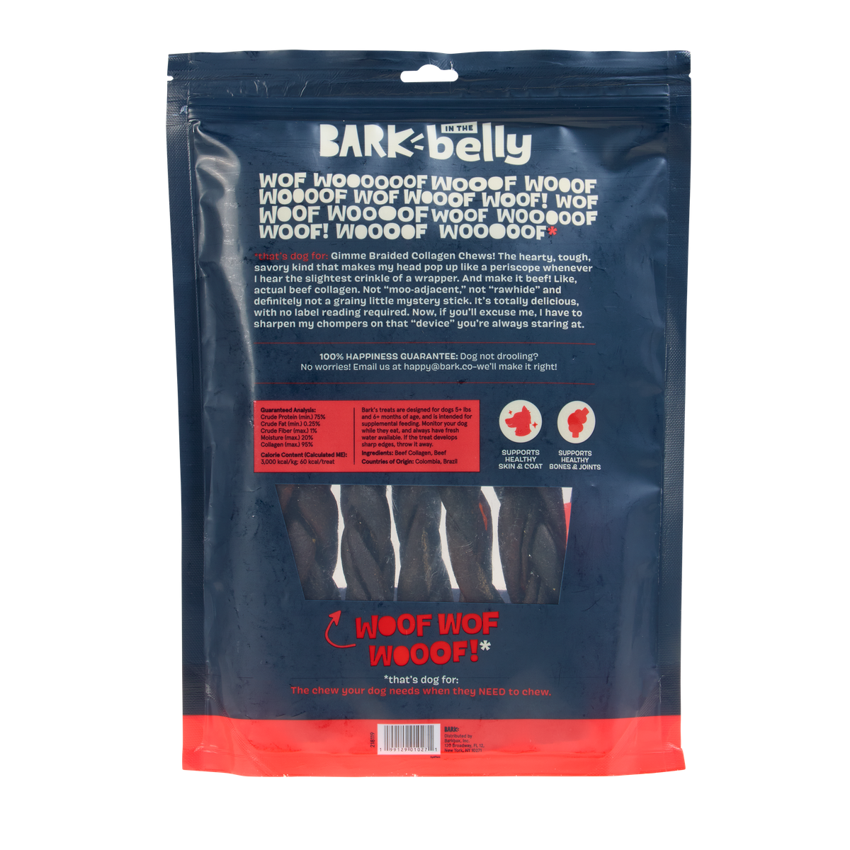 Beef Braided Collagen Dog Chews. 5 Ct - Image 16