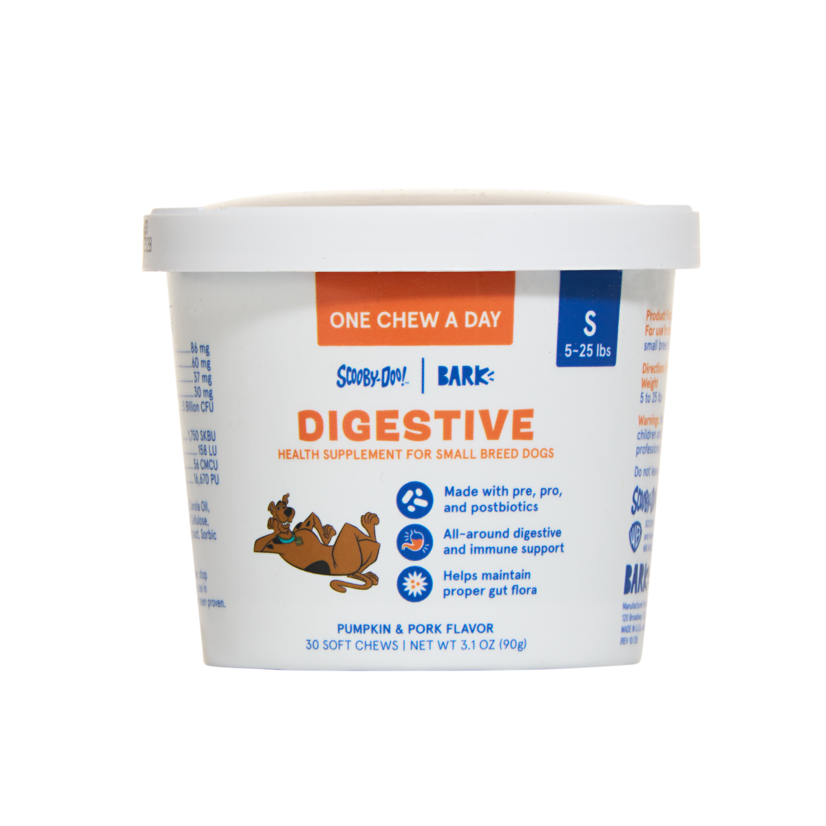 Scooby-Doo™ Digestive Dog Treat Supplements. 30 Ct - Image 3