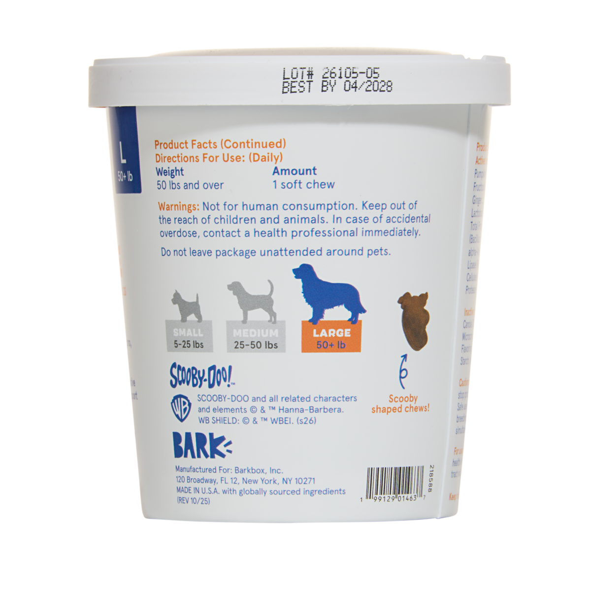 Scooby-Doo™ Digestive Dog Treat Supplements. 30 Ct - Image 16