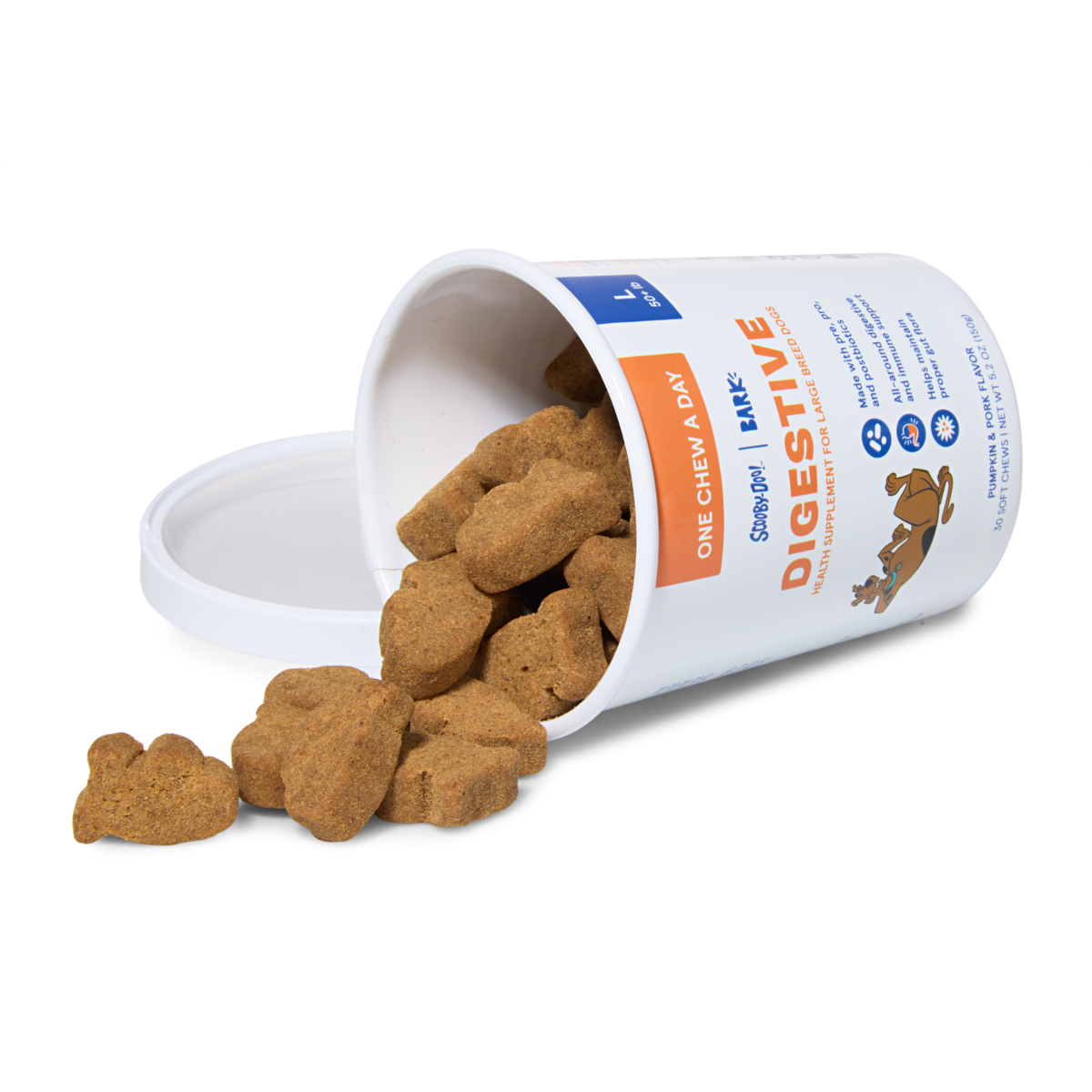 Scooby-Doo™ Digestive Dog Treat Supplements. 30 Ct - Image 18