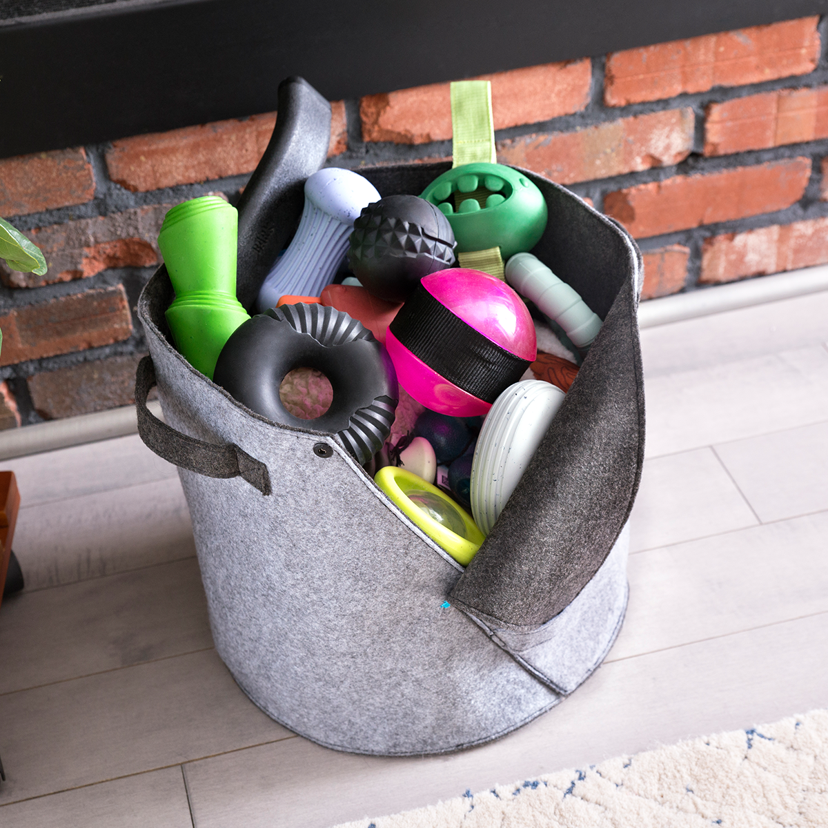 Felt Dog Toy Bin - Image 4