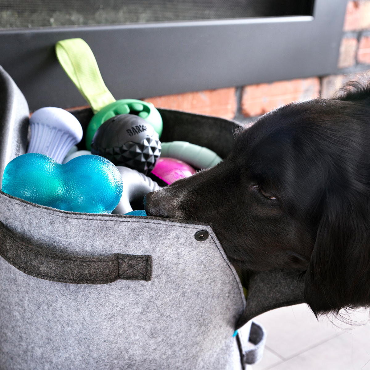 Felt Dog Toy Bin - Image 7