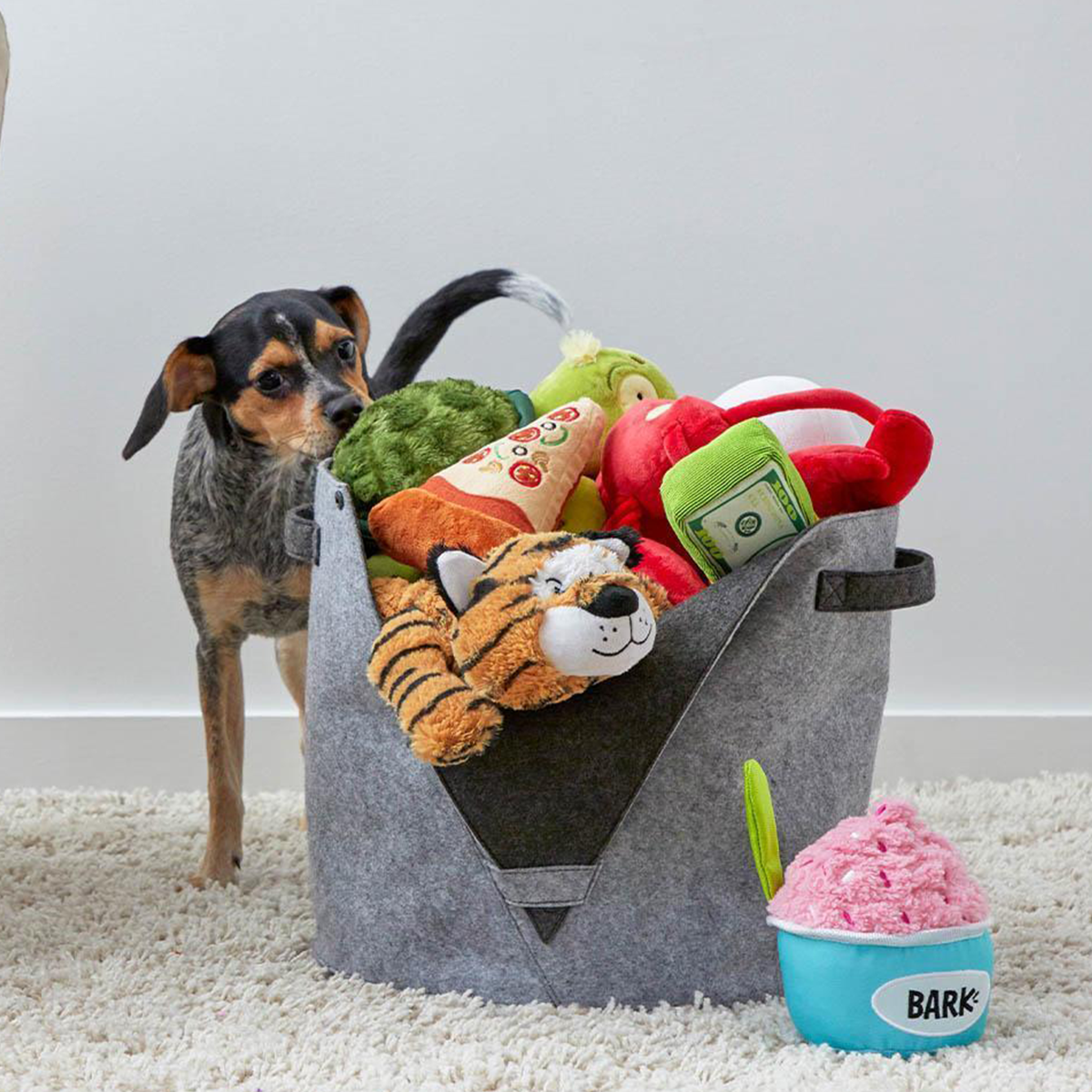 Felt Dog Toy Bin - Image 5