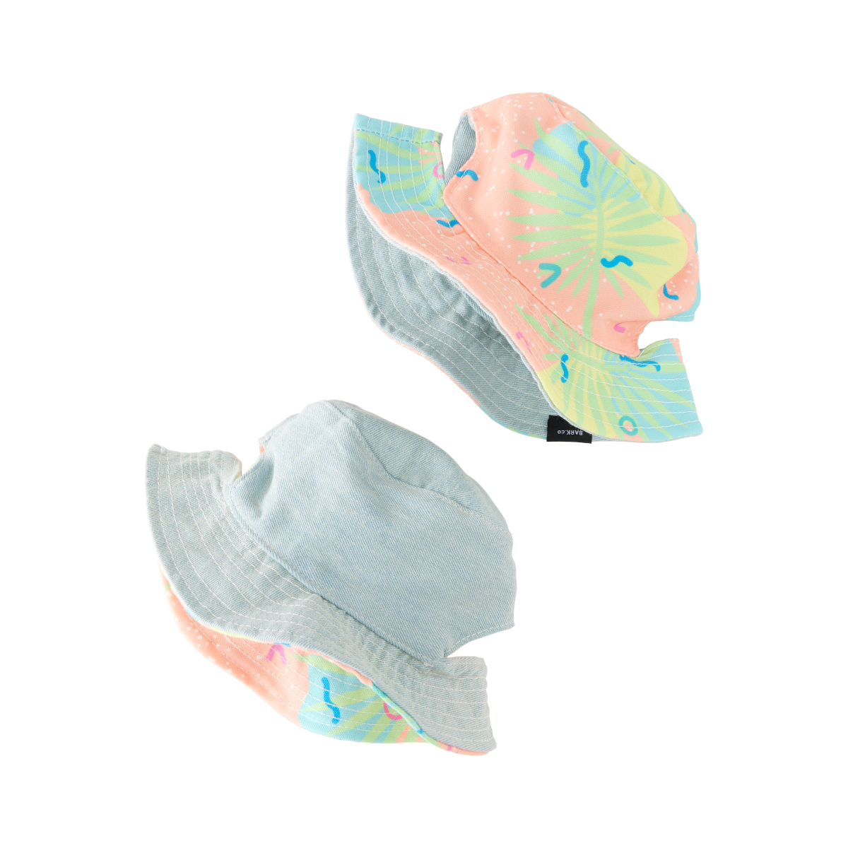 Summertime Reversible Bucket Dog Hat - Image 5