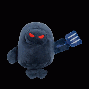 Hash-Slinging Slasher Plush 2-in-1 Dog Toy