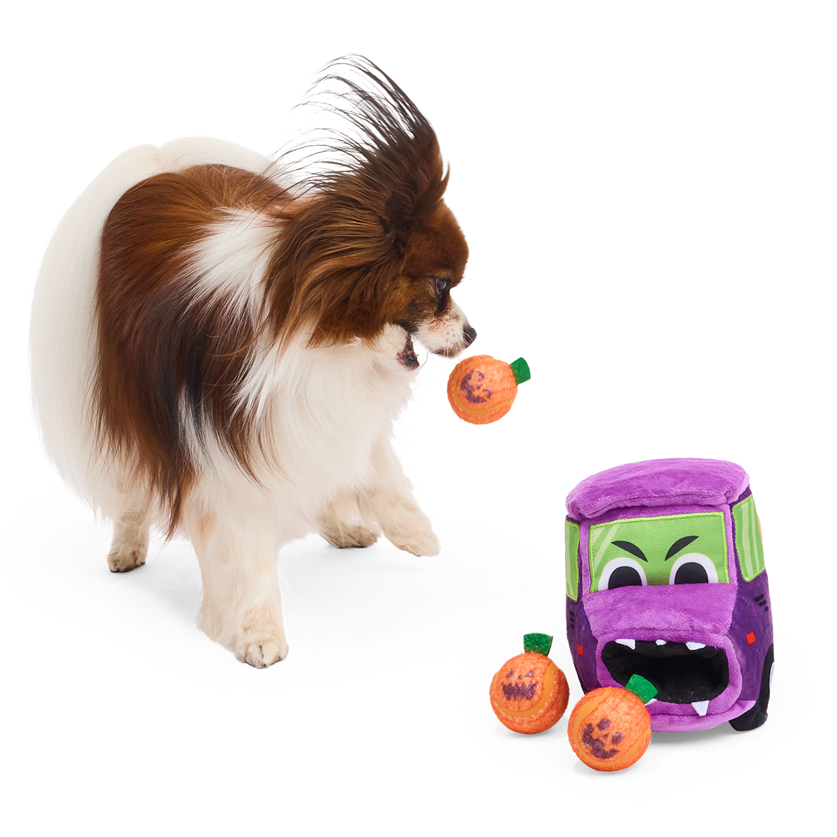 Haunted Howlride Plush Multi-Part + Fetch + Enrichment Dog Toy - Image 2