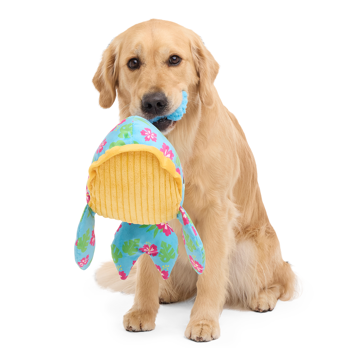 Hawaiian Humpbark Whale Plush Tug + Extra-Large Dog Toy - Image 3