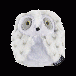 Hedwig™ the Owl Super Chewer Durable 2-in-1 + Fetch Dog Toy