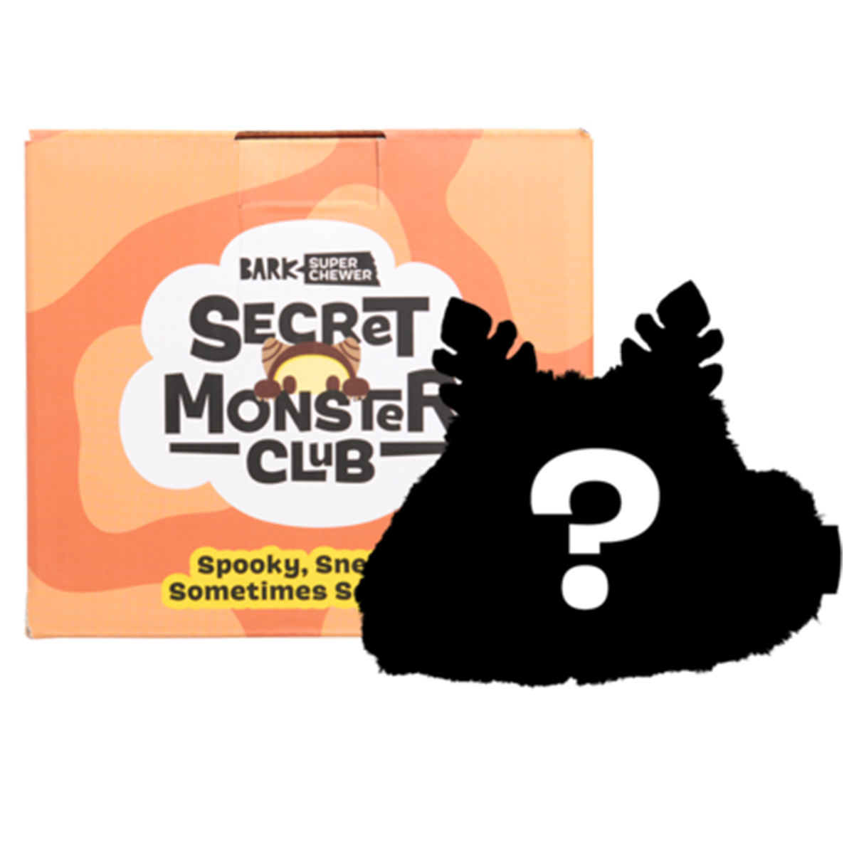 Secret Monster Club. Super Chewer Durable 2-in-1 Rip and Reveal Monthly Dog Toys